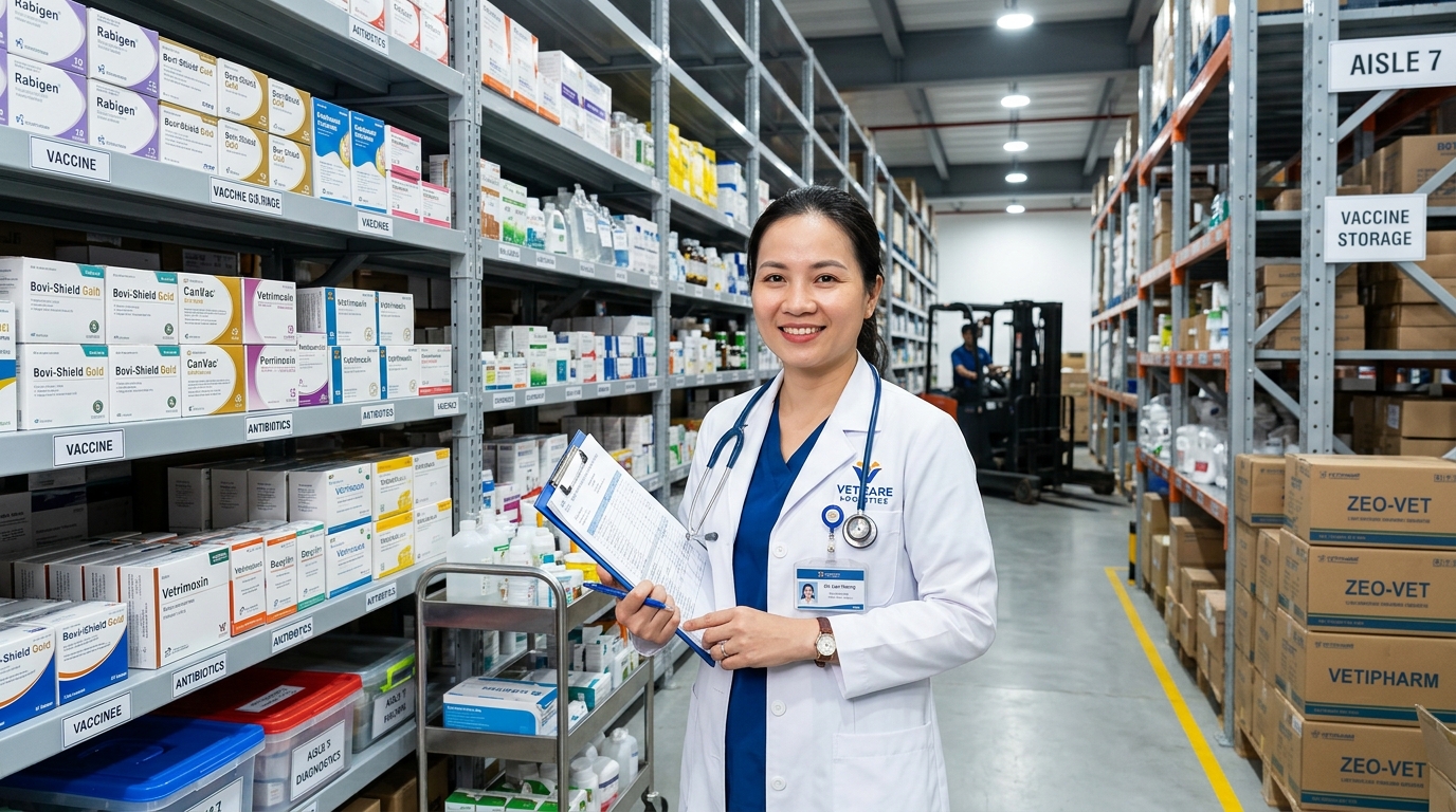 Kho thuốc thú y Cương Thủy Phát